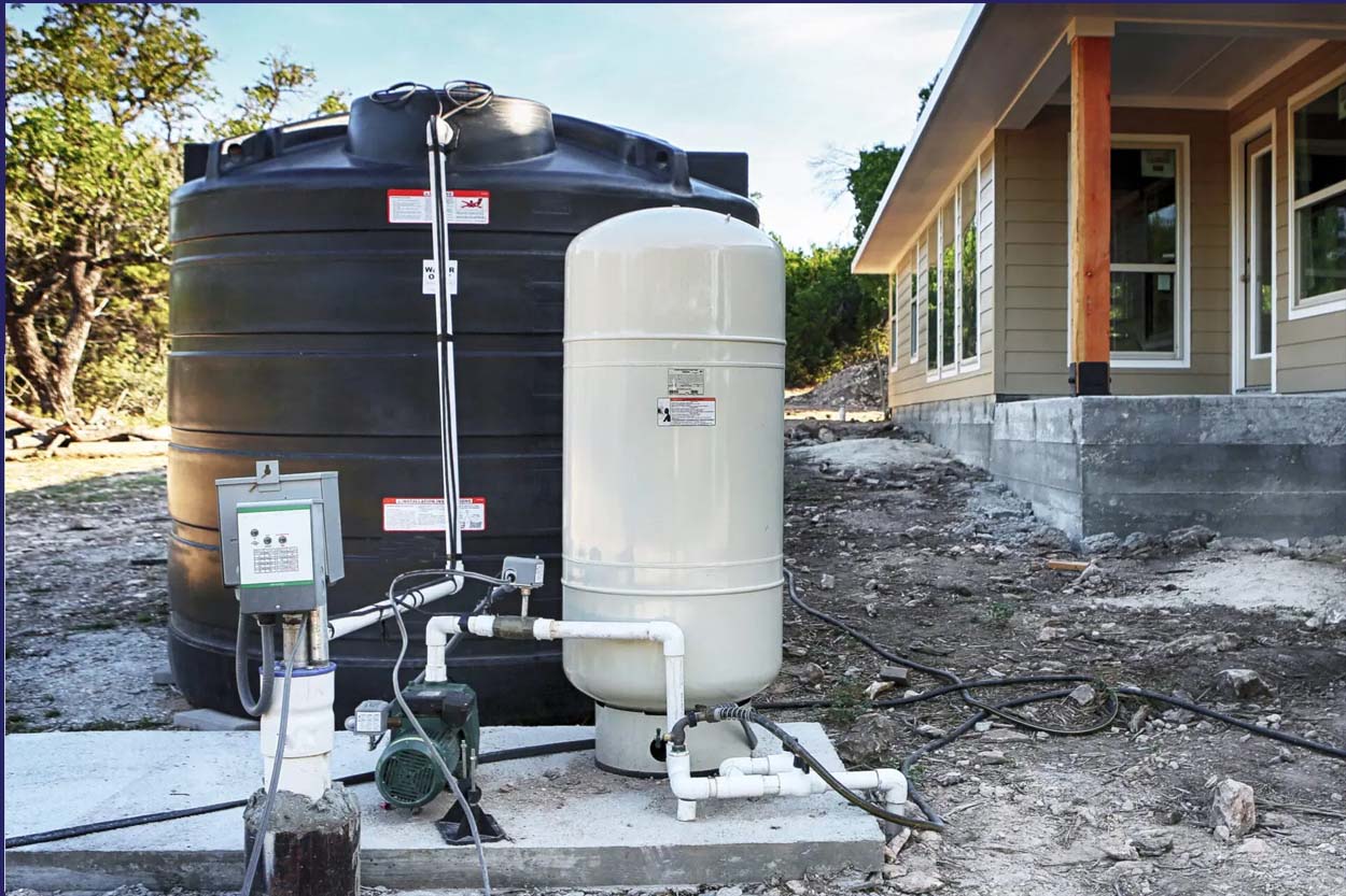 Residential Water Storage with Midisa Tanks
